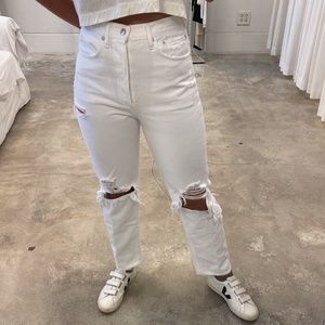Agolde 90s fit Jean White